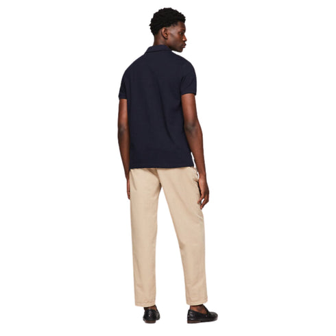 Tommy Hilfiger Polo Polo Uomo con logo sotto il colletto Blu P24-TOMMY HILFIGERMW34754-DW5-M - Francavilla Moda